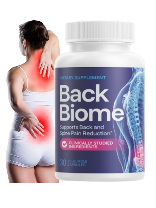 BackBiome Natural Back Pain Relief Supplement